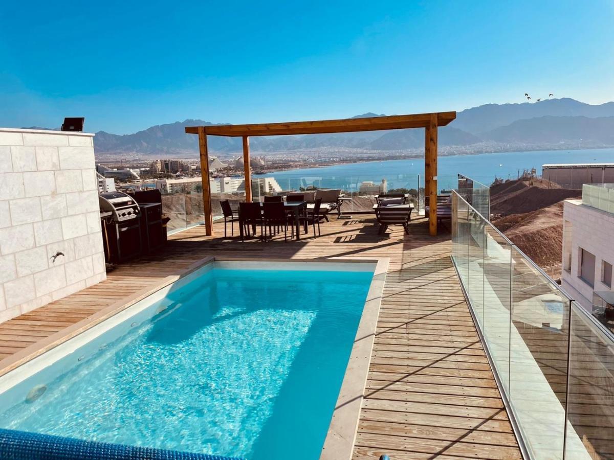 Villa Sea View 100 M From The Beach 埃拉特 外观 照片